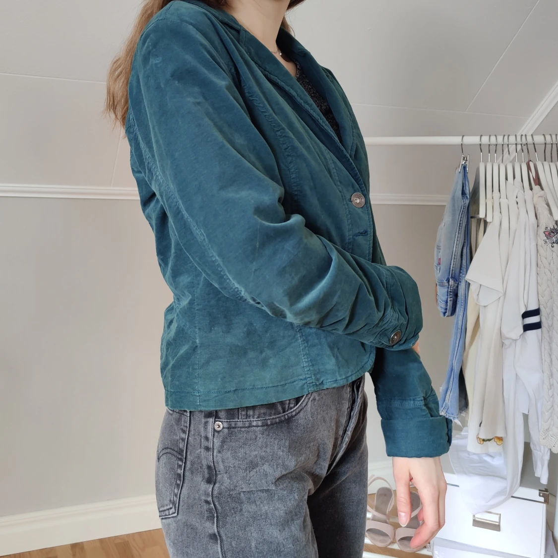 Grön manchesterjacka - 91