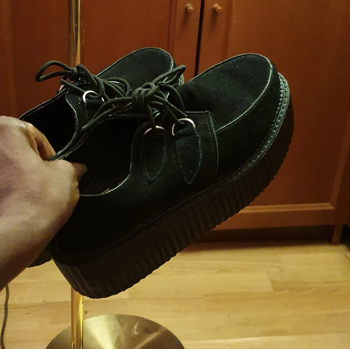 Unisex platform skor