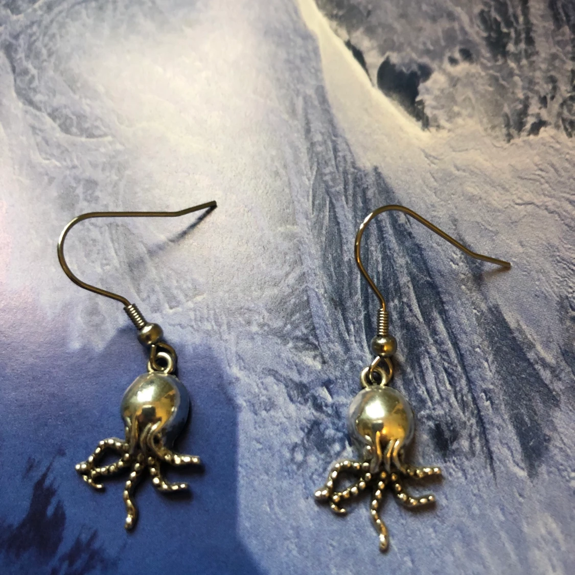 Bläckfisk örhängen - 90