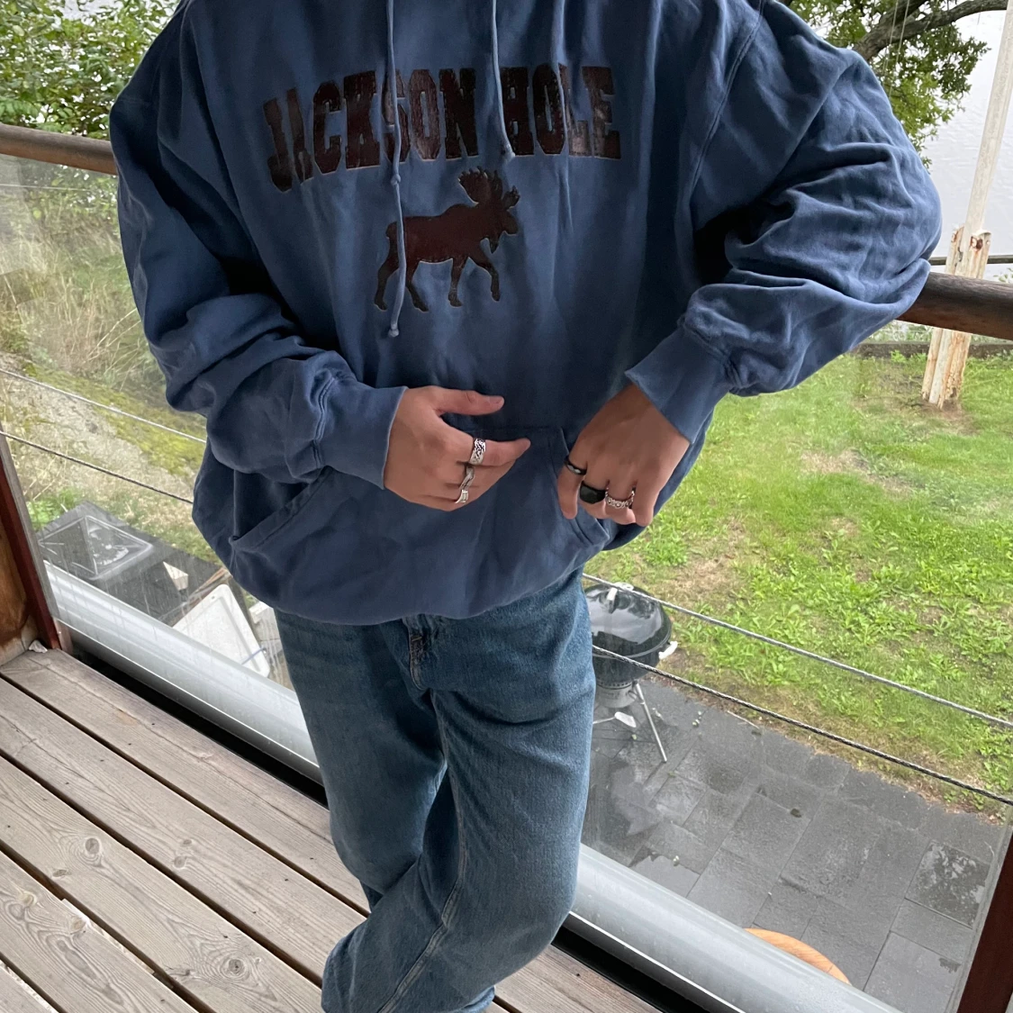 🔷 VINTAGE JACKSON HOLE HOODIE