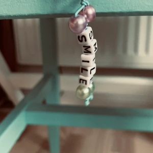 Nyckelring smile 😀 - En nyckel rin bra till skol väskan och till nycklarna !😊