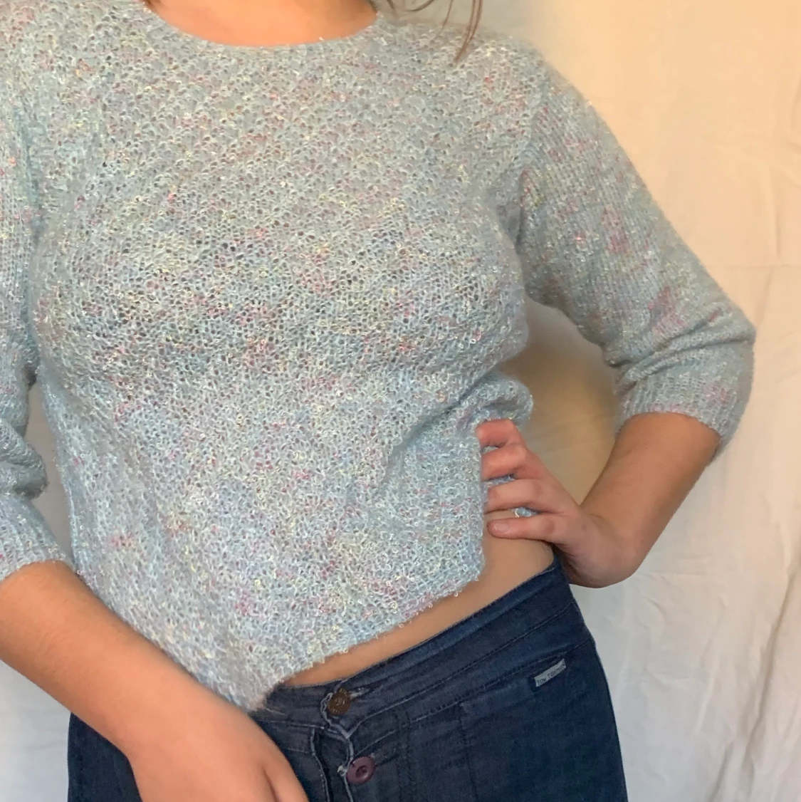 Stickad tröja  - 90