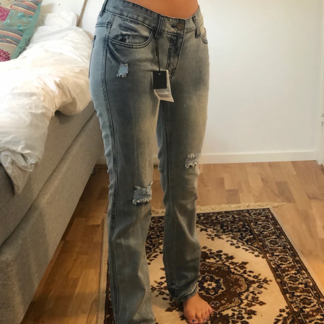 Lågmidjade jeans  - 90