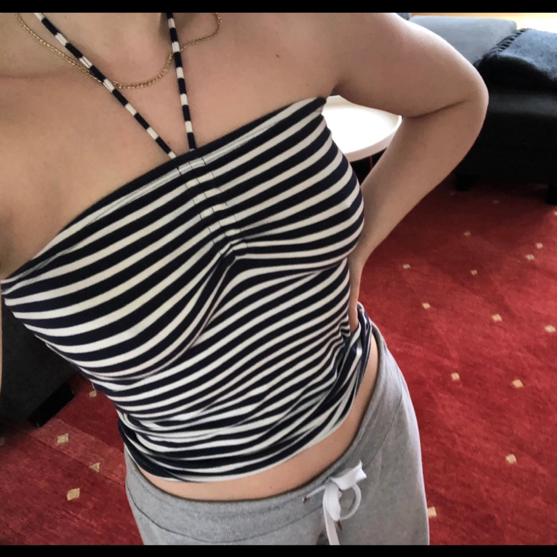 Linne med snörning - 90