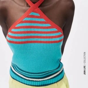 Stickad halterneck topp  - Säljer denna slutsålda stickade halterneck topp ifrån zara, har inga bilder med den på just nu då jag inte är hemma men kan skicka bilder om någon är intresserad. Budgivning om flera är intresserade. Köpare betalar frakt ❤️⭐️