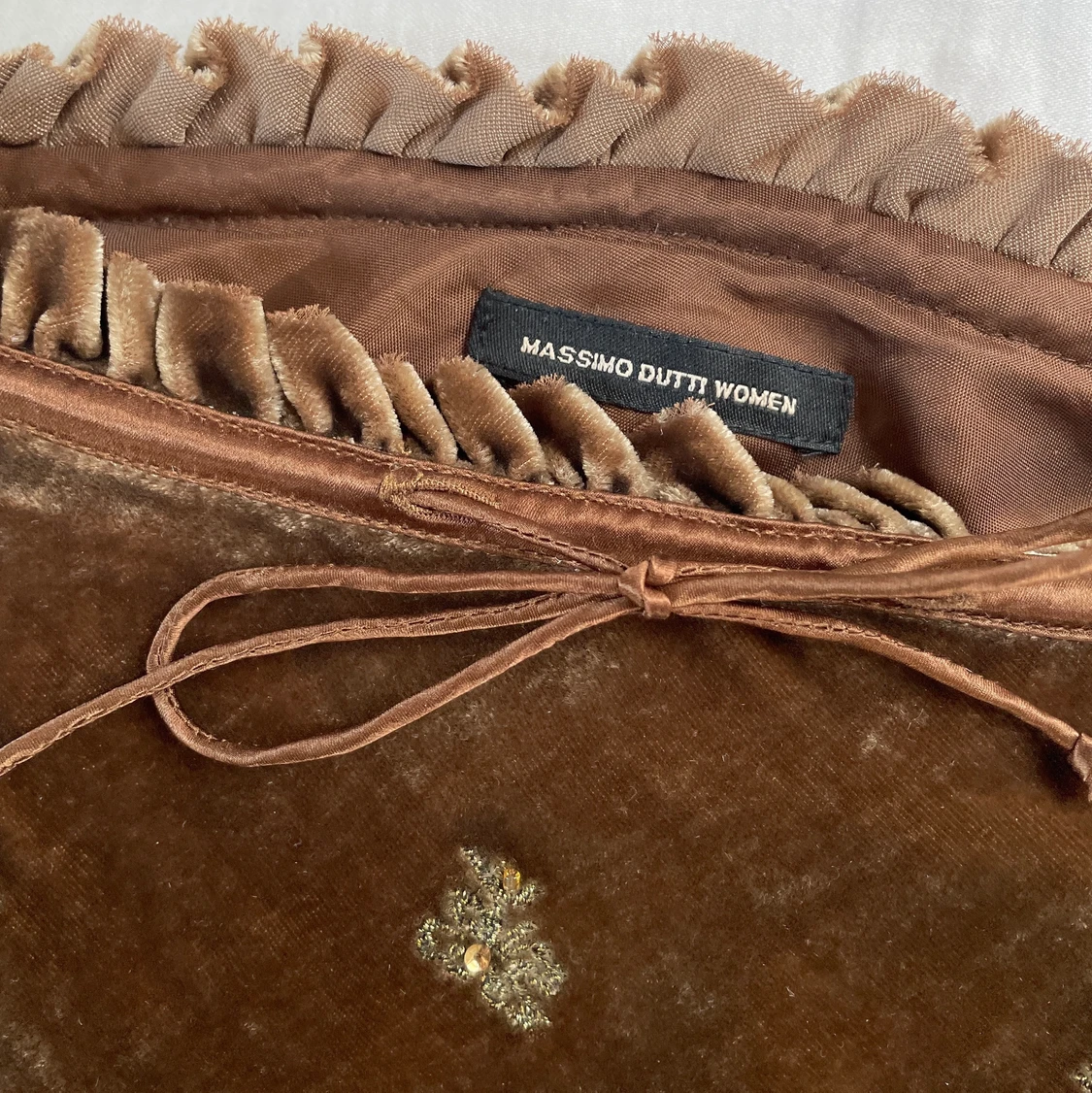 Vintage y2k midikjol från Massimo Dutti - 90