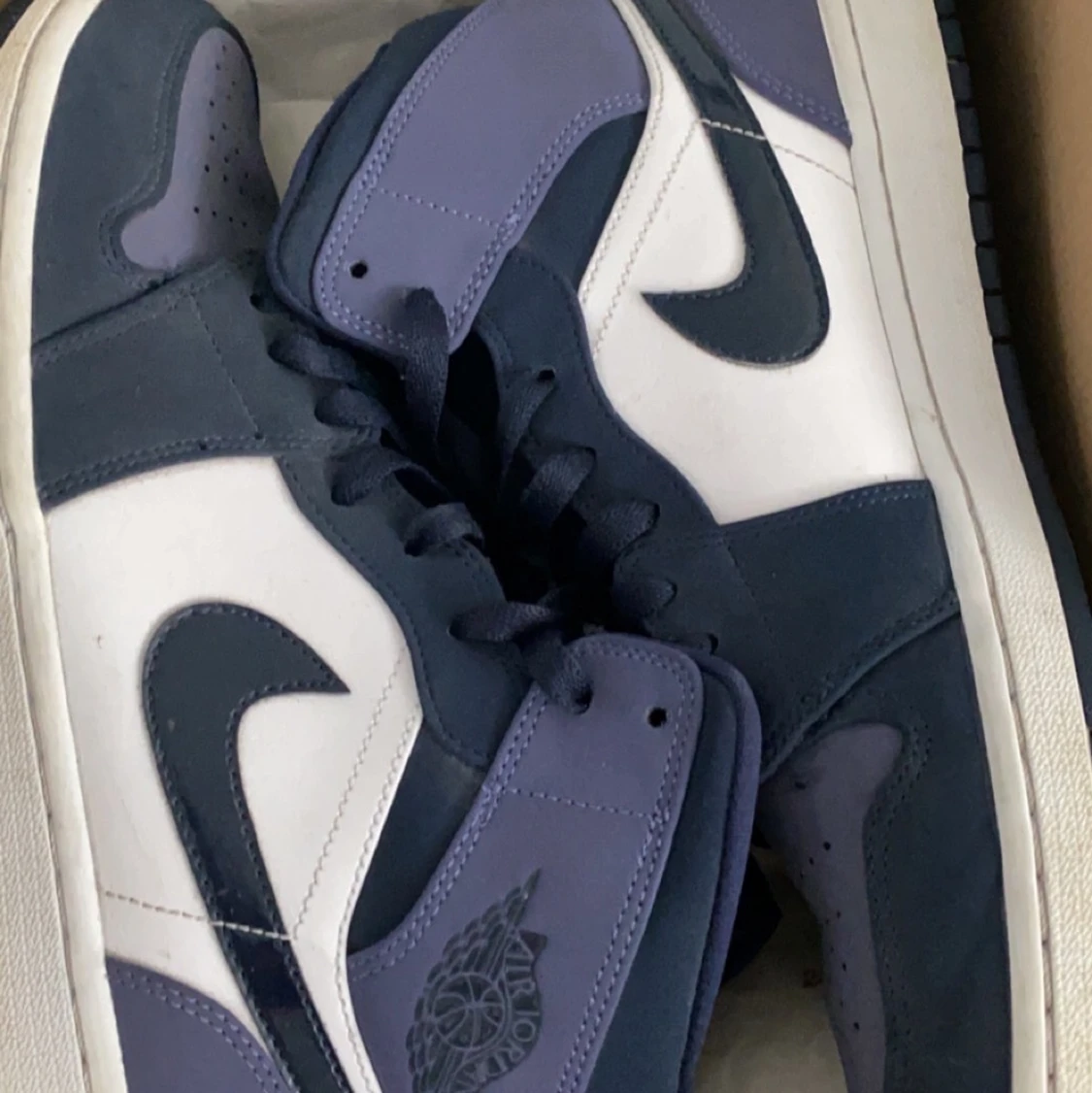 Nike Air Jordan 1 Mid Sanded Purple [45]