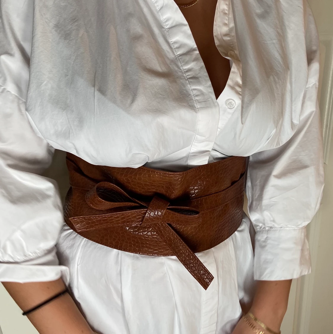 Snake mönstart bälte - 90