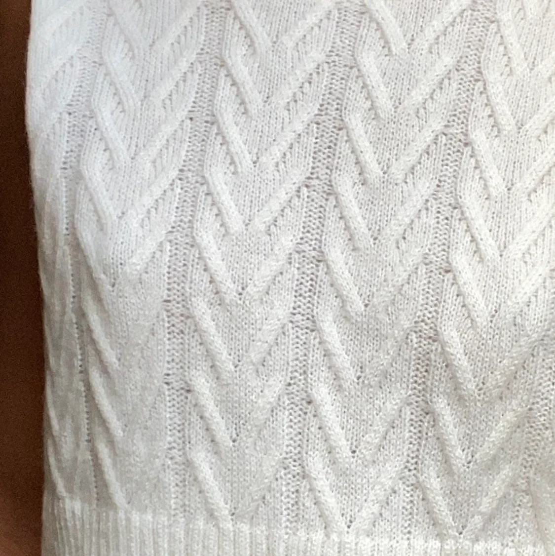 Kort stickad  väst 🤍 - 91