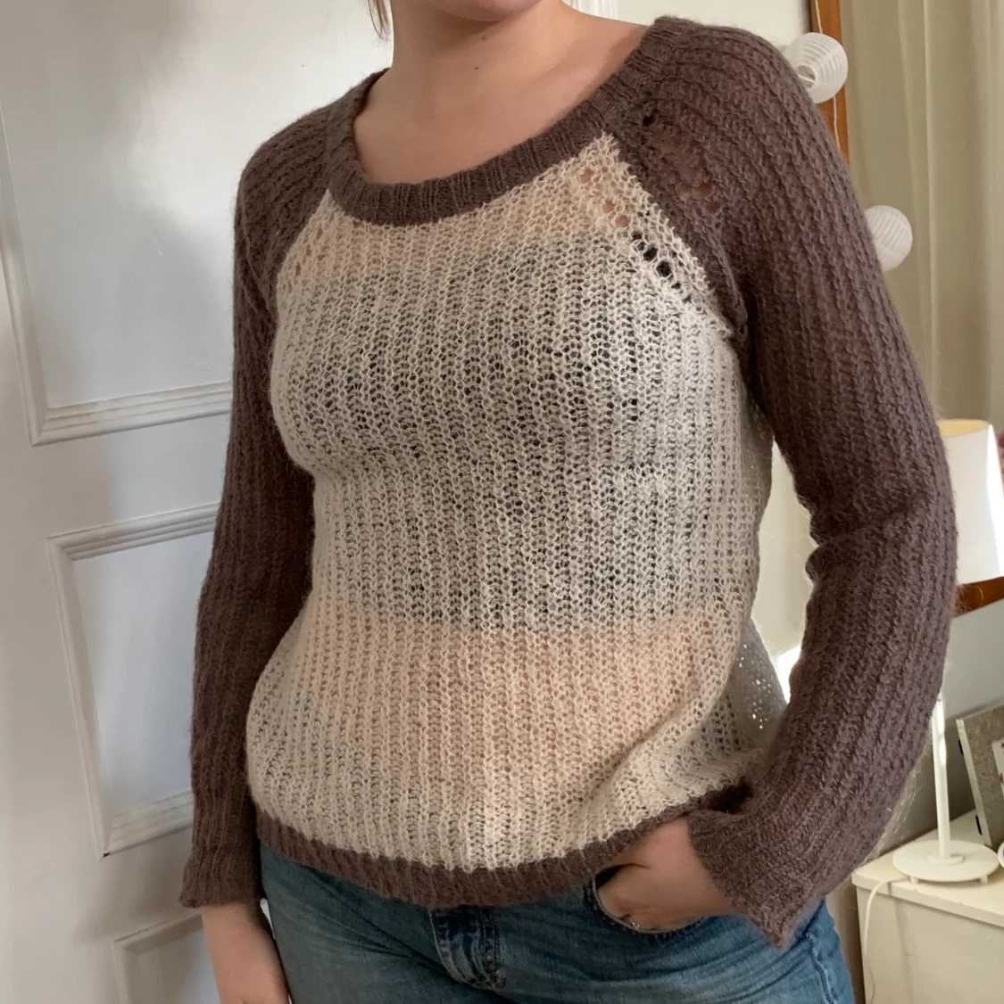 Stickad tröja