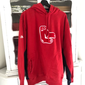 Boston Red Sox Vintage Hoodie L - Unik och cool vintage hoodie från basboll-laget Boston Red Sox. Passar L
