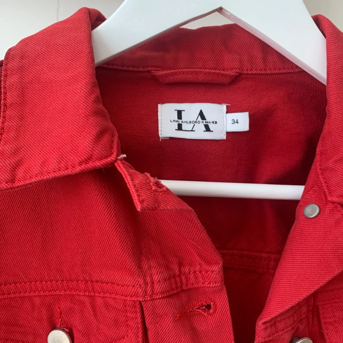 Linn Ahlborg X NA-KD jeansjacka  - 91