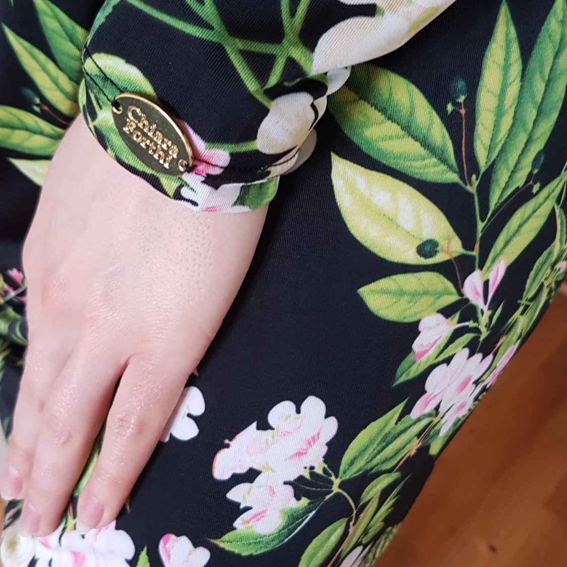 Chiara Fortini blommig klänning, stl S-M - 91