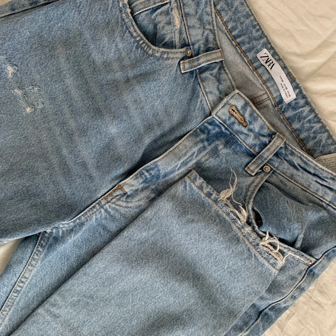 Tvättade Jeans ZARA