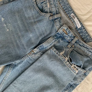 Tvättade Jeans ZARA - Storlek 38. Raka jeans 