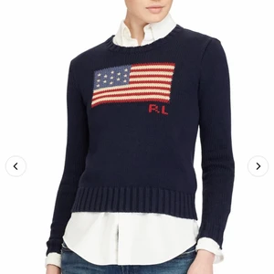 Ralph Lauren stickad tröja❣️ - Säljer min stickade Ralph Lauren tröja som inte kommer till så mycket användning😊Den är i storlek M men skulle säga att den passar S också. Använd fåtal gånger därför i fint skick. Köpt på NK för 1395kr, säljer för 200🧡skriv privat för fler bilder❣️❣️