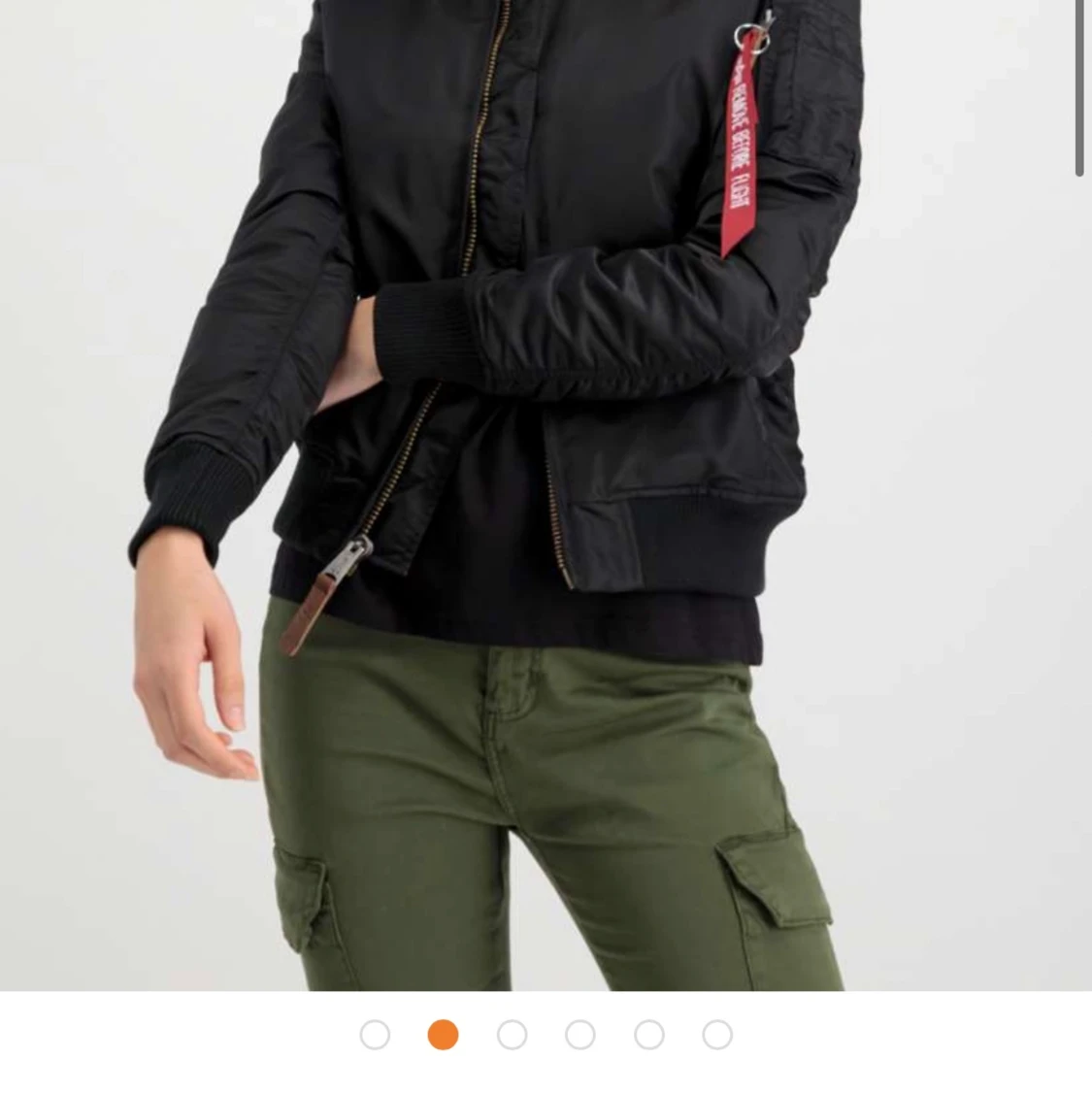 Alpha Industries Bomber Svart - 90