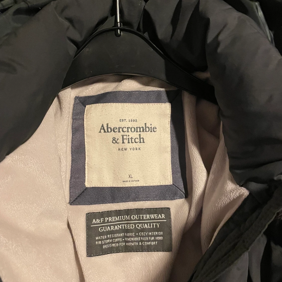 Äkta Abercrombie&Fitch jacka, L/xL - 90