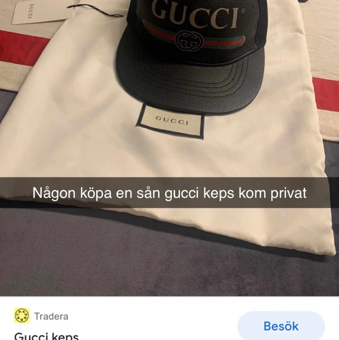 Gucci keps