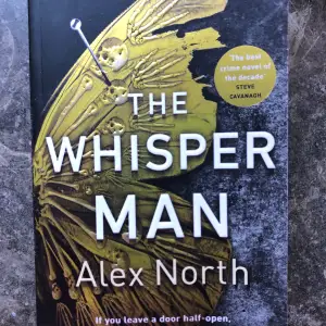 selling “the whisper man” in english! read once and in perfectly new condition. bought on bokus for 86kr