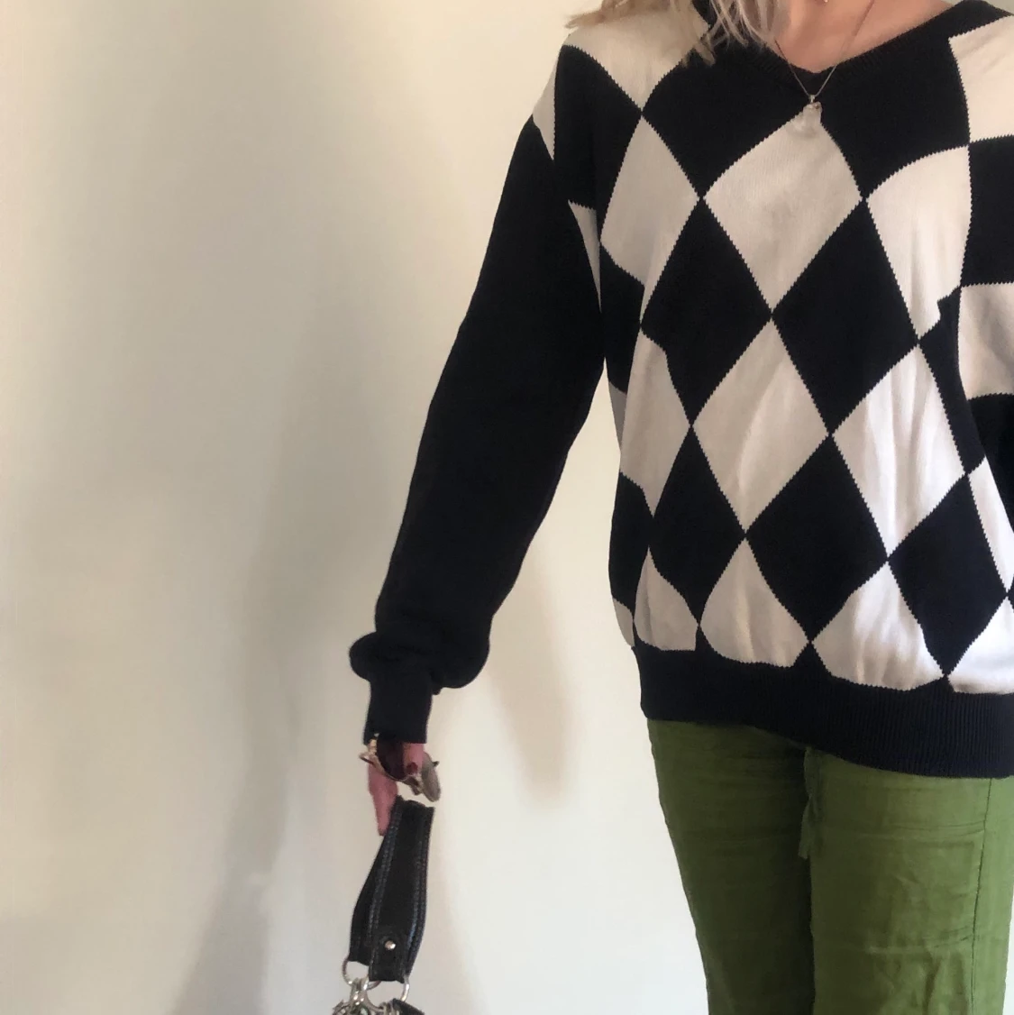 Cool v ringad tröja