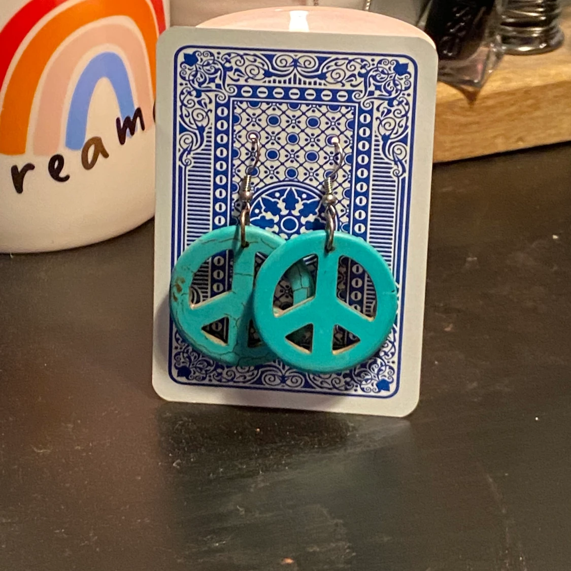 peace earrings  - 90