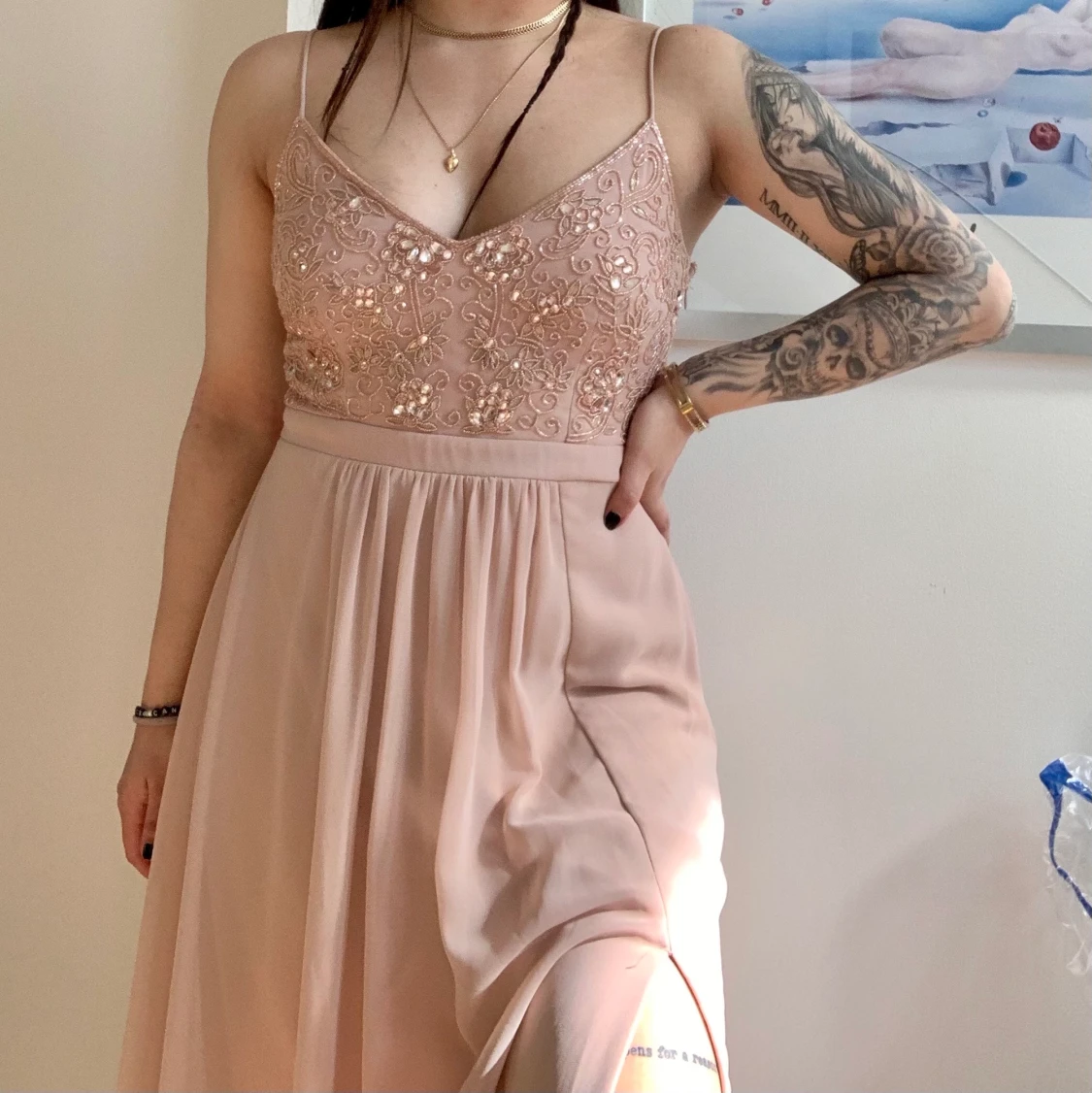 Balklänning i storlek 38