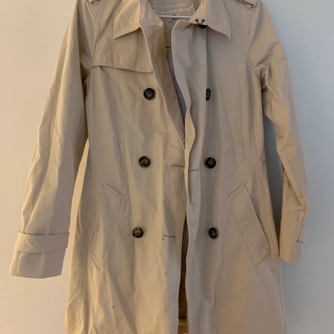 Trenchcoat beige
