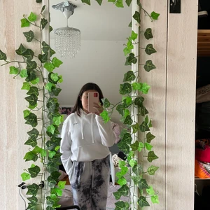 Vit hoddie H&M - Säljer min fina vita hoddie från H&M för 50kr + frakt använd några gånger men ändå i bra skick 💓 Kontakta för fler frågor 💓 Storlek Xs