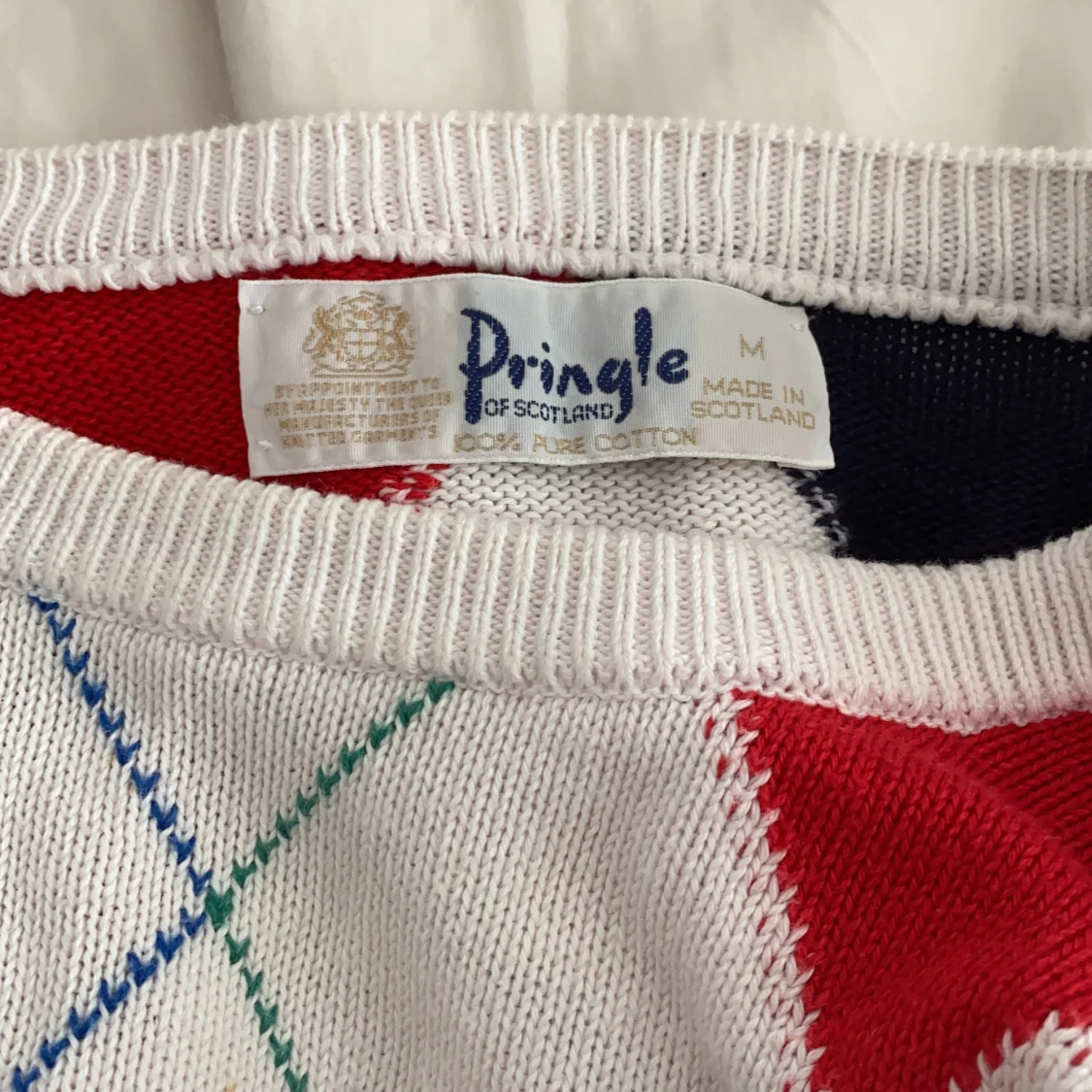Vintage Pringle tjocktröja - 90