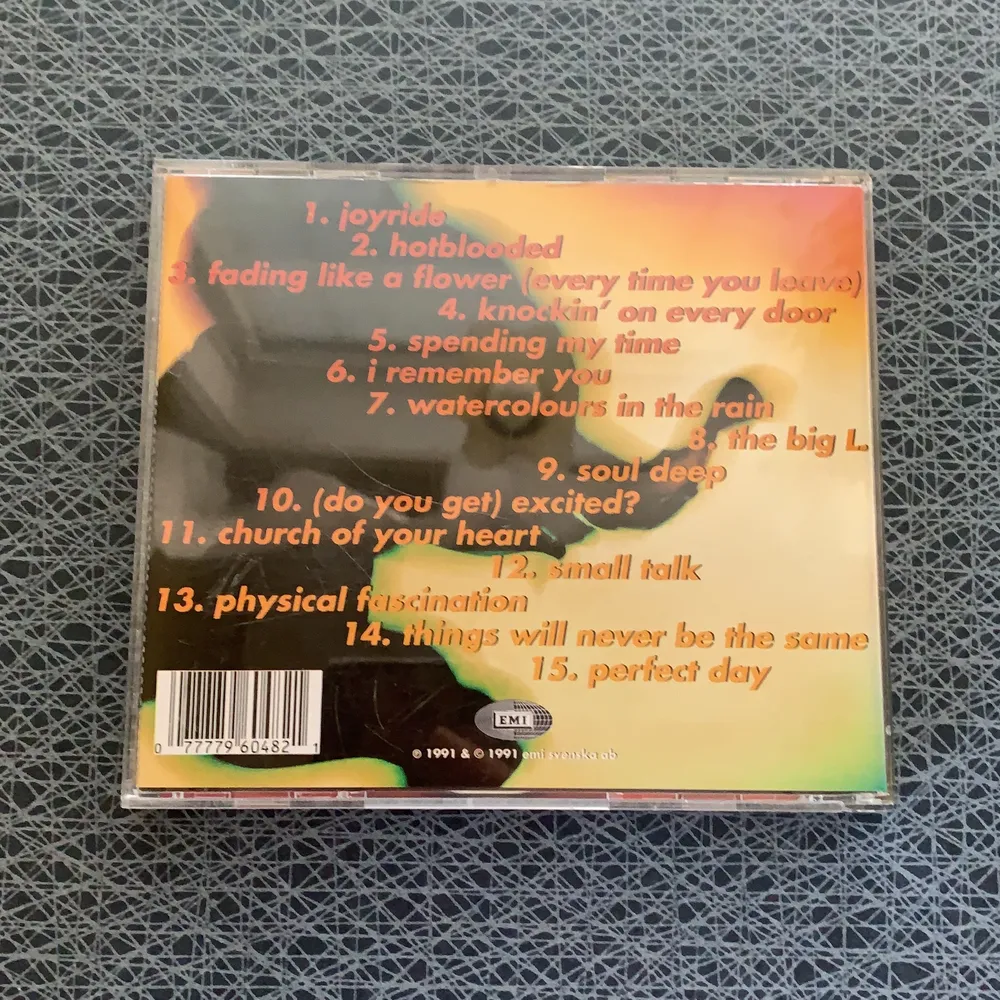 ROXETTE - JOYRIDE CD. Bra skick! :). Övrigt.