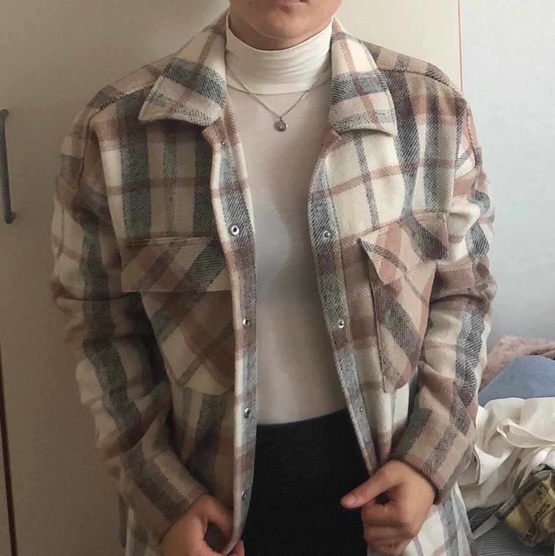  Skjortjacka Storlek S, Lindex