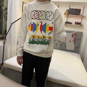 Bon Iver Olympic ring crewneck M - Bon Iver 22 a million merch 