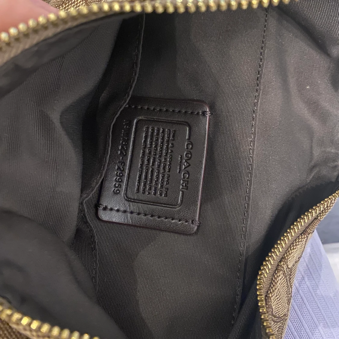 Äkta coach bag  - 91