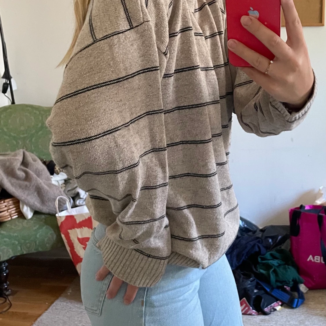 Stickad tröja  - 90