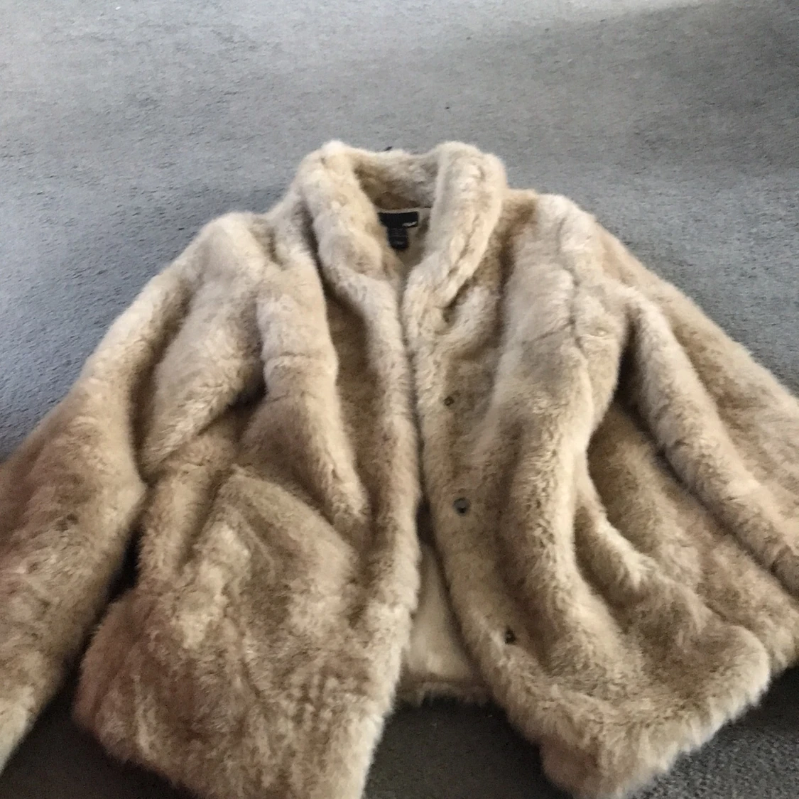 H&M fake päls stl S - 90