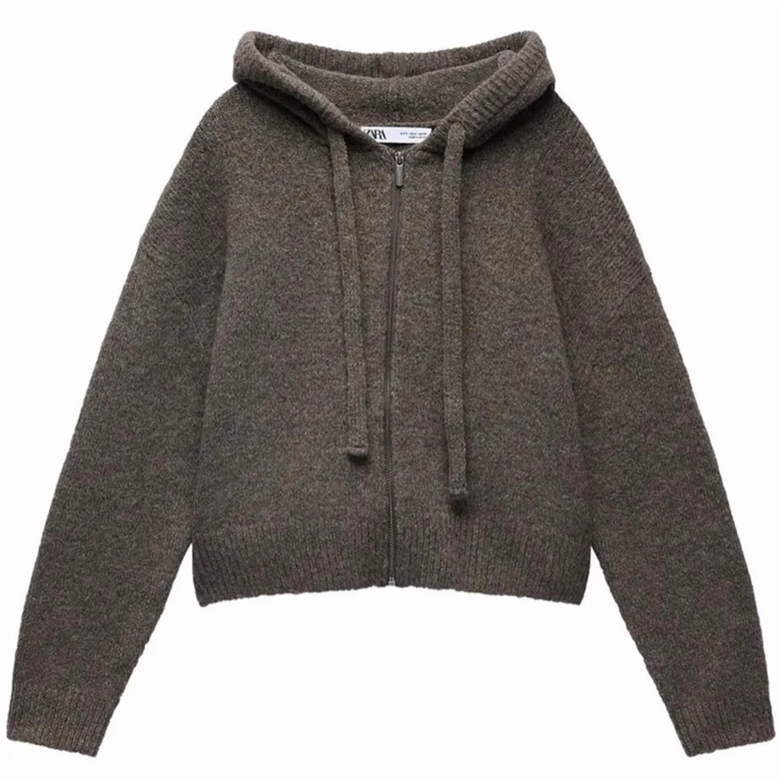 Intressekoll zip hoodie frÄn zara