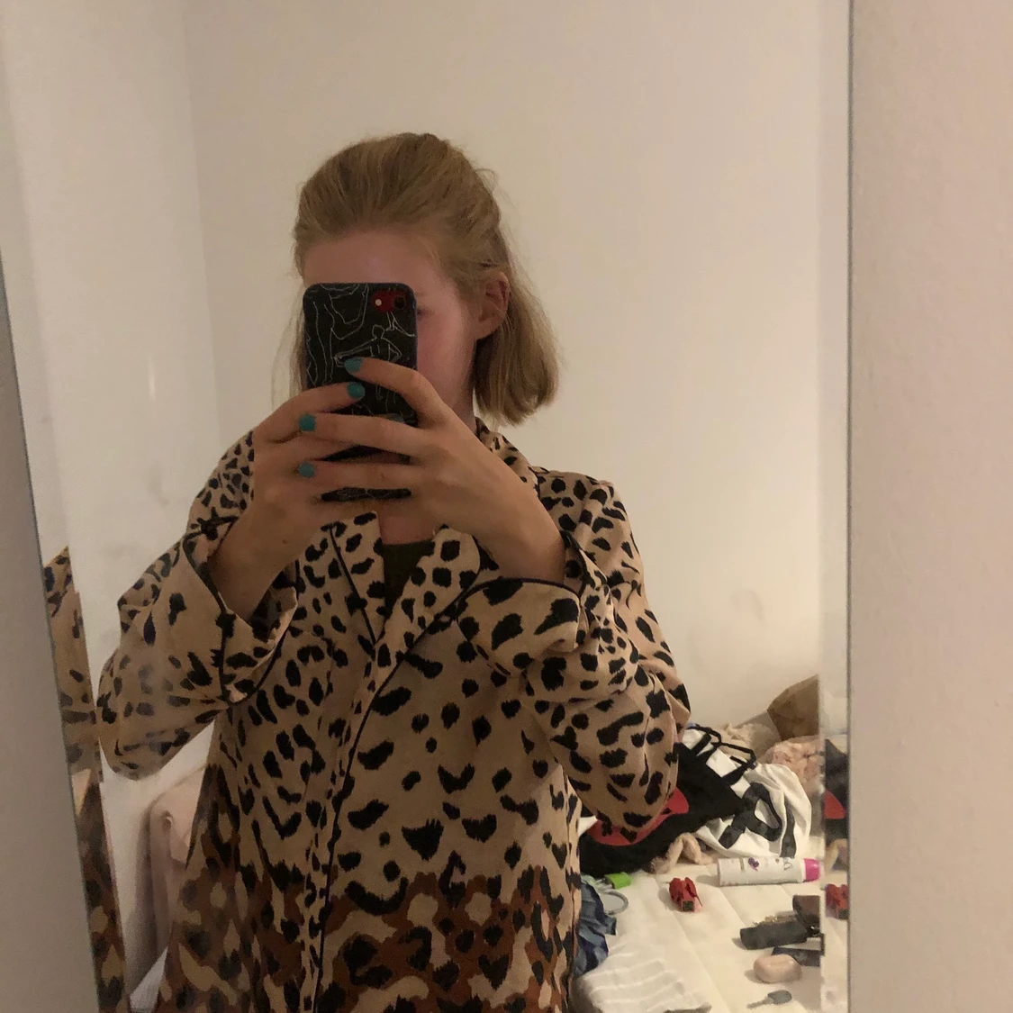 Leopard skjorta 