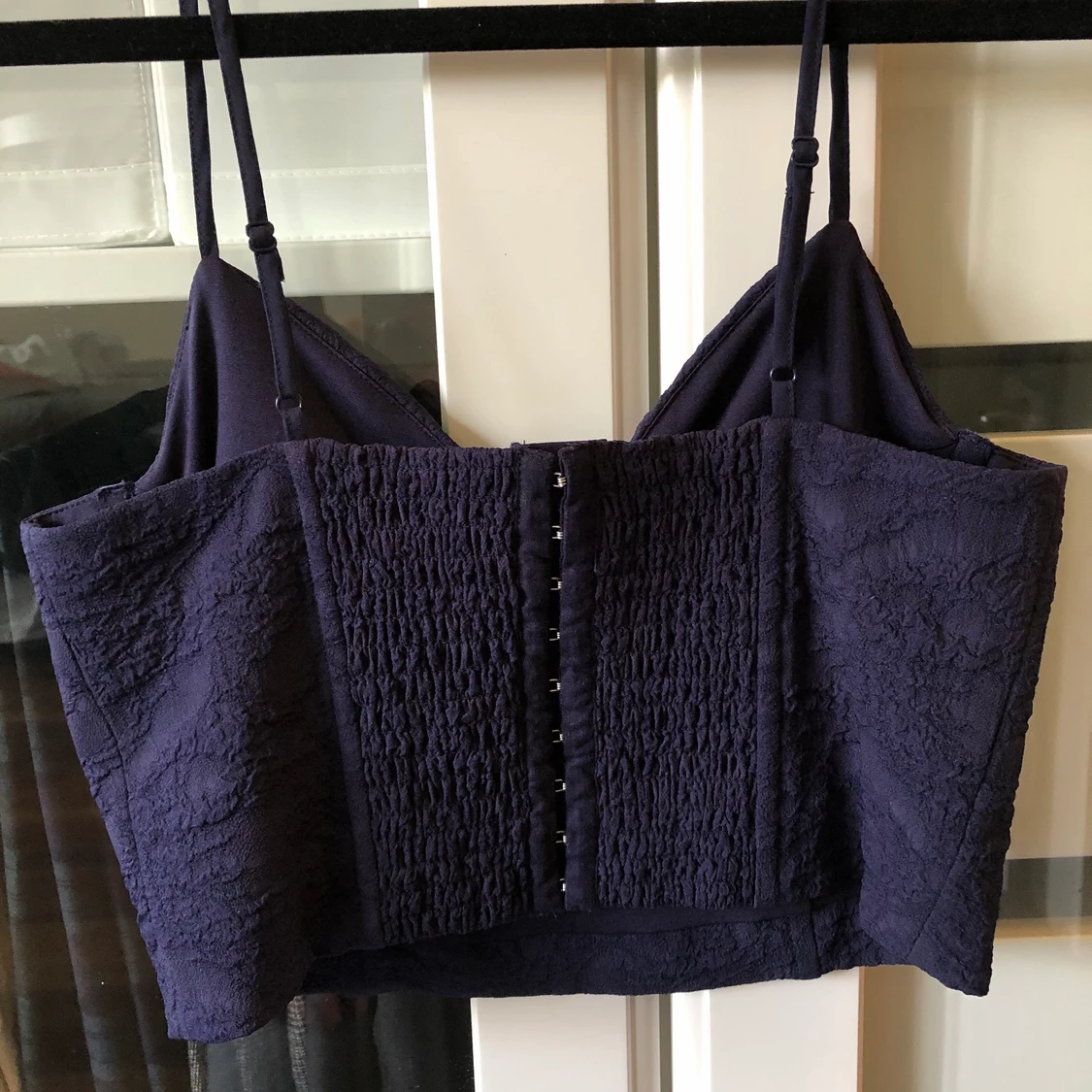 Mörkblå Korsett - 91