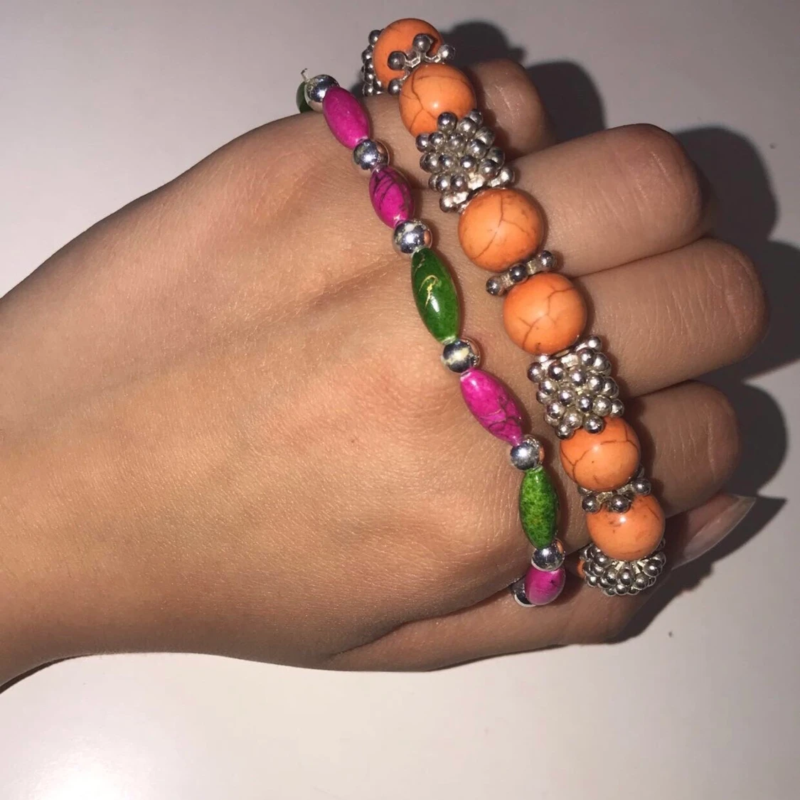 Färg armband 🍄 - 90