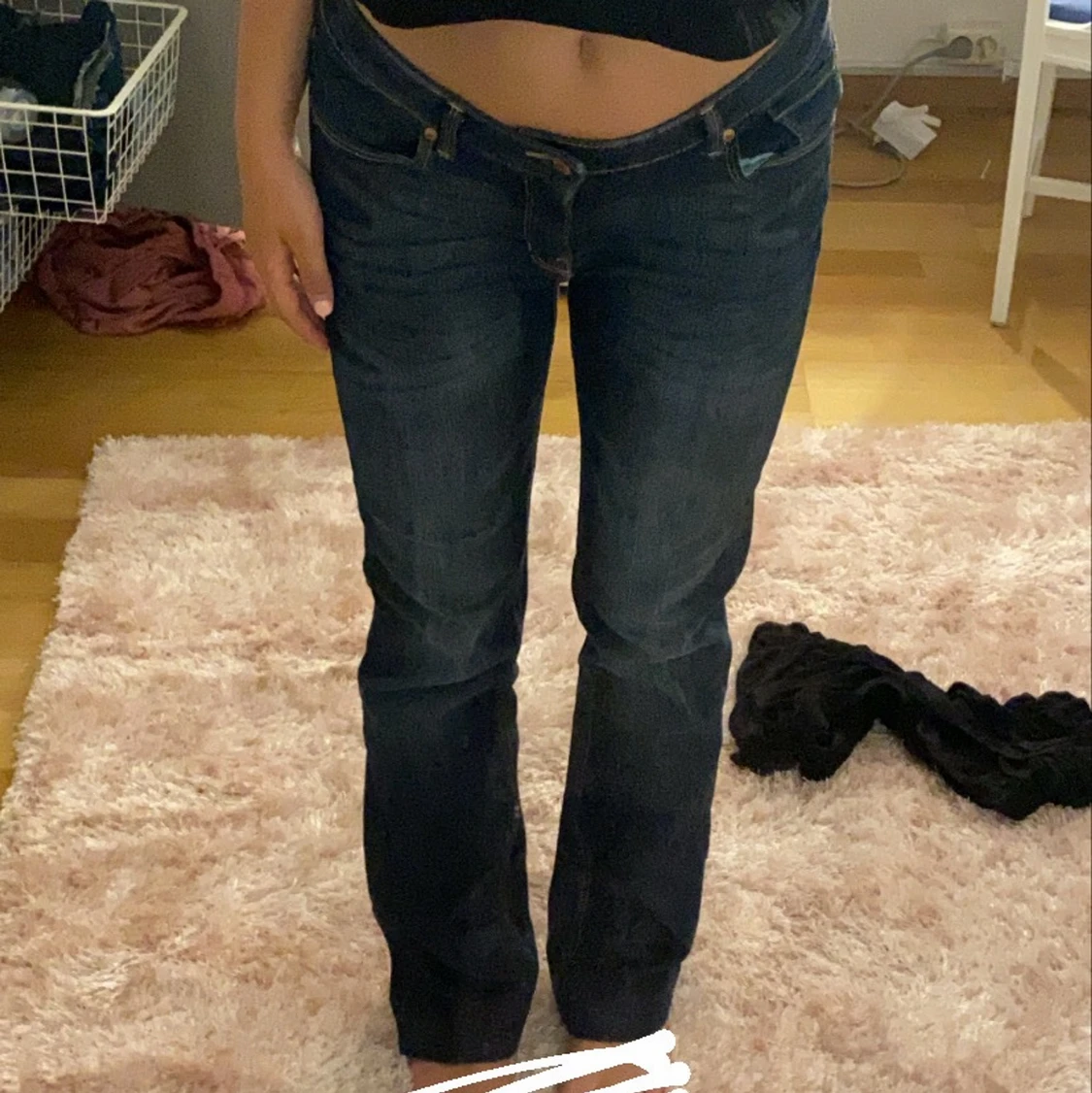 Lågmidjade jeans  - 90