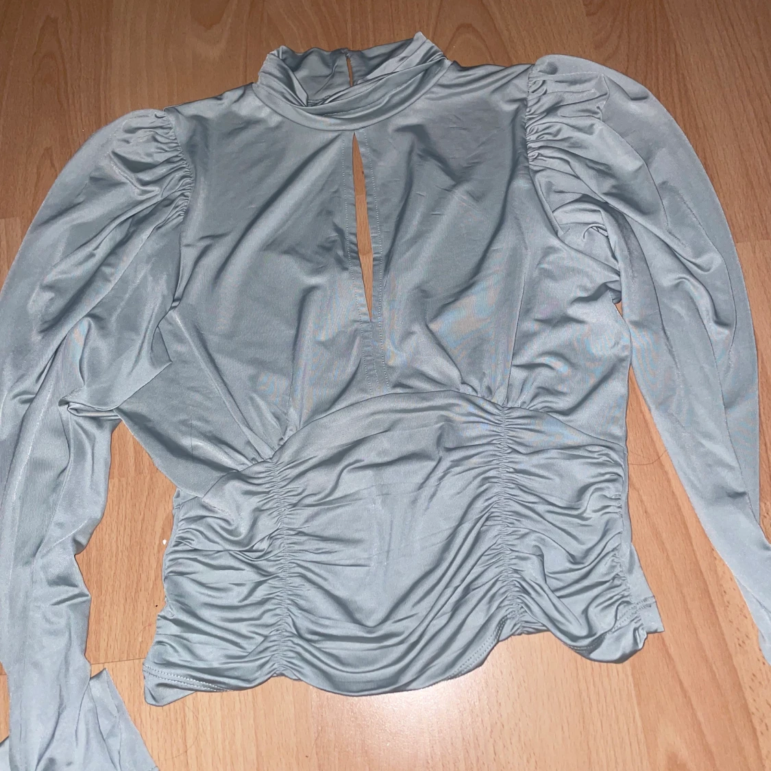 Blågrön top xs - 90