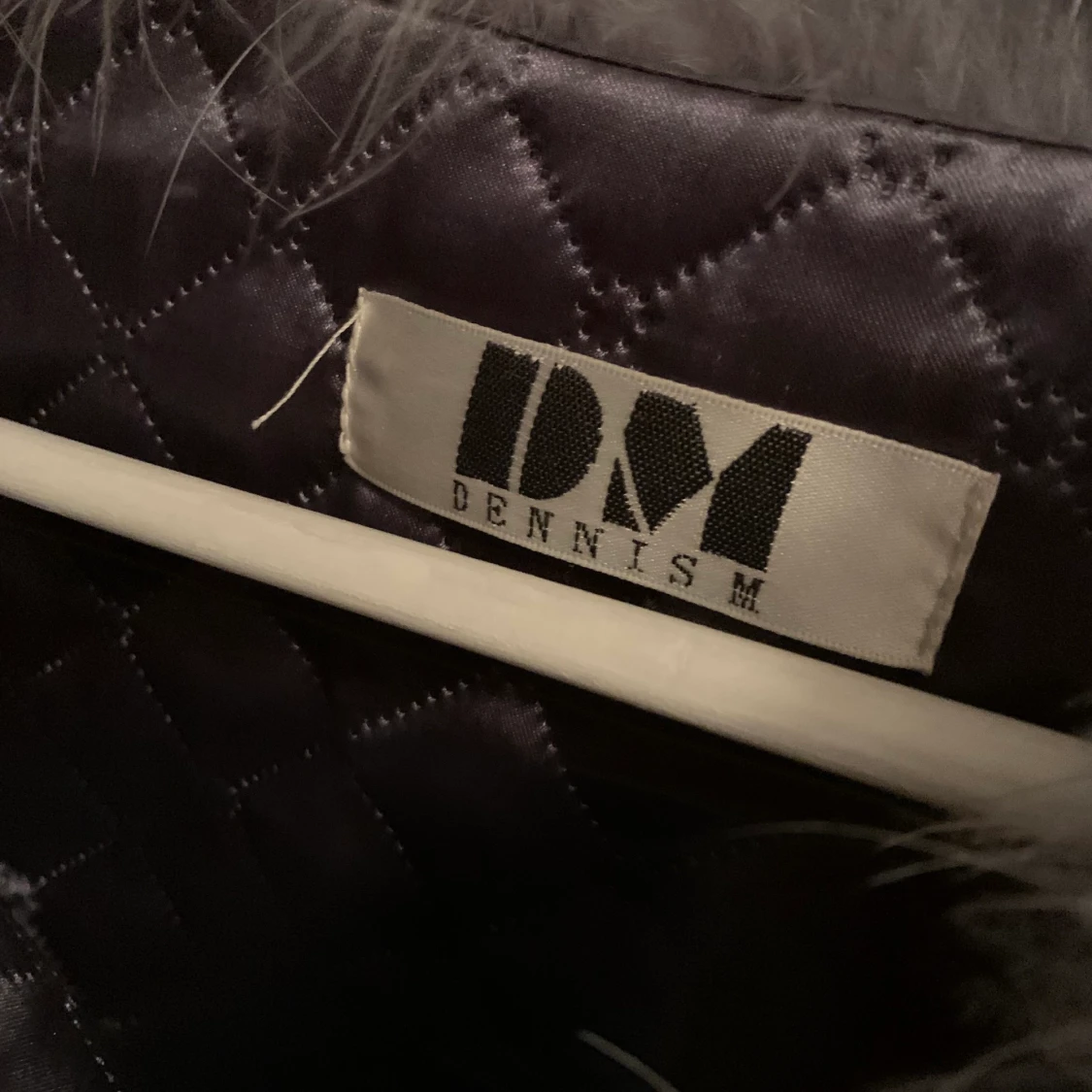 Fakepälsjacka, grå Stolek S - 91