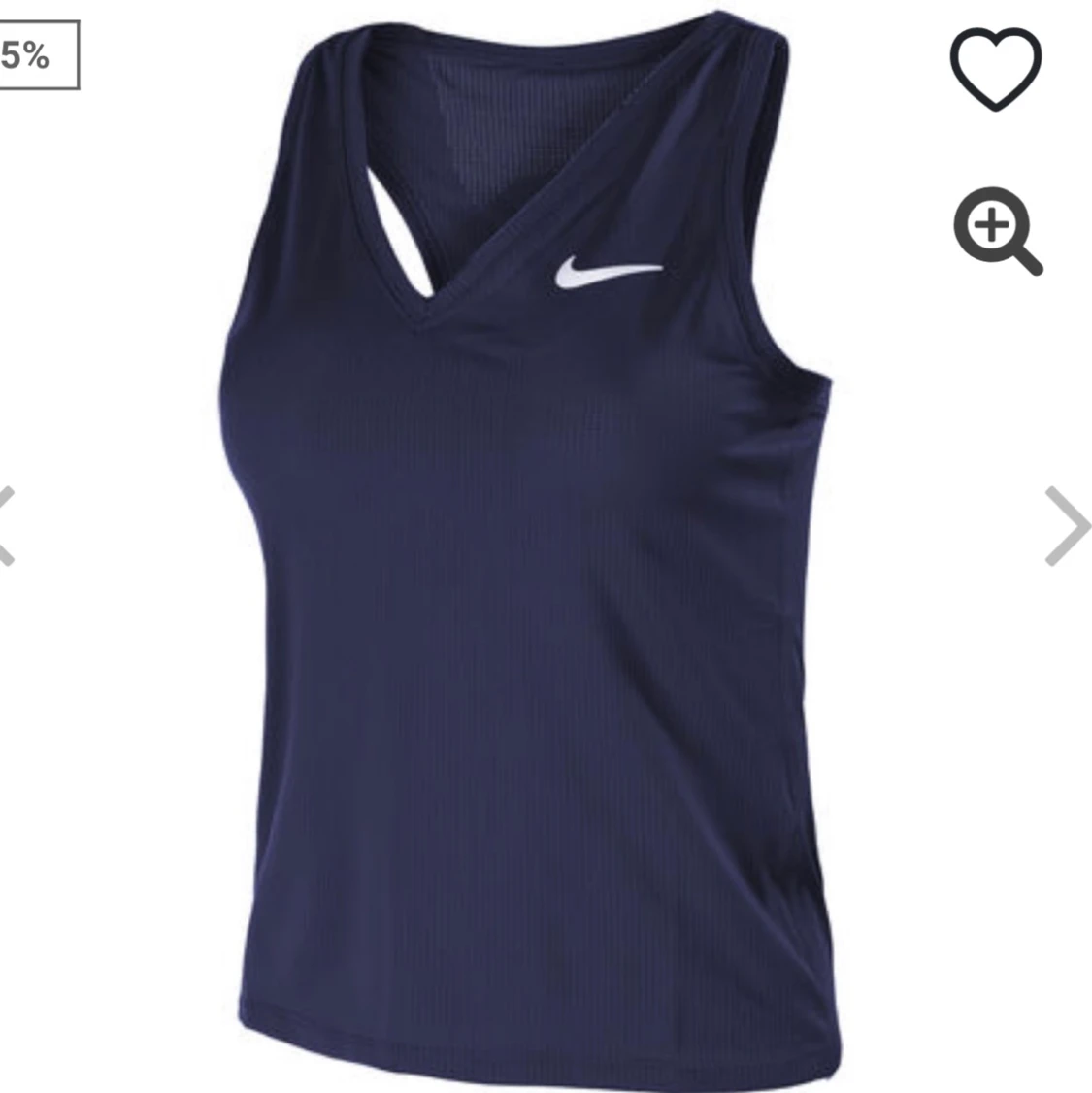 Marinblått träningslinne