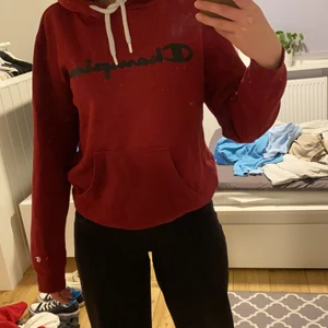 Champion hoodie - Jättefin hoodie från Champion! Köpt för längesen och är använd en del. Fortfarande i bra skick. Skönt material🤗