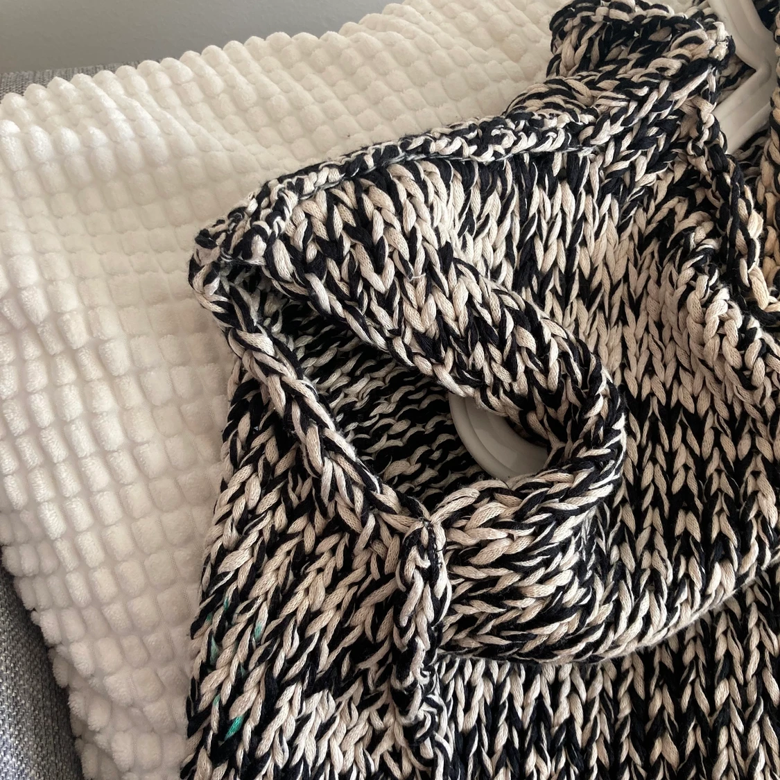 Stickat crop top - 91