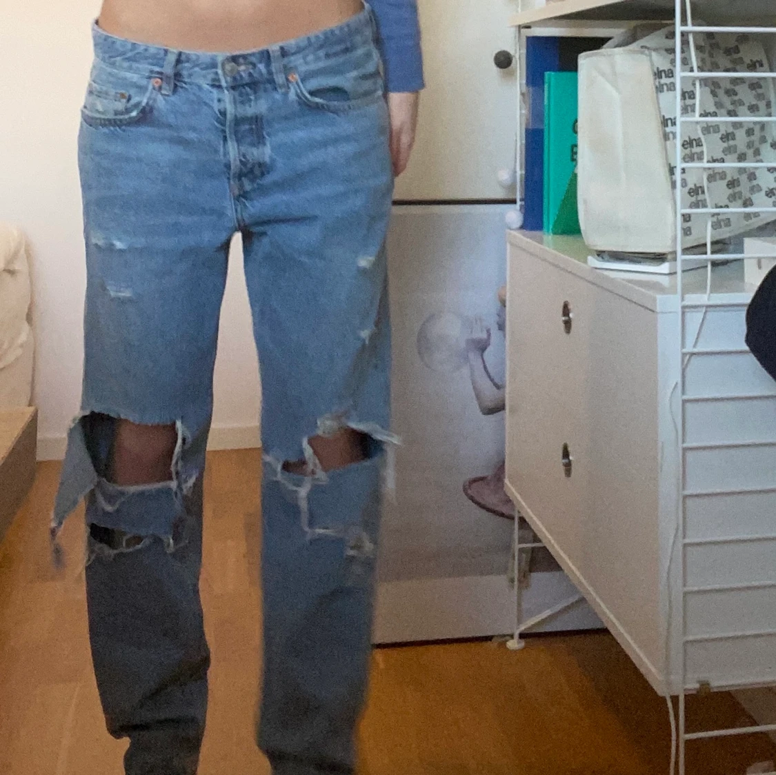 Lågmidjade jeans - 90