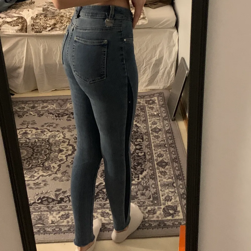 Jeans jeggings i storlek XS ifrån Cubus, modell Jane. I bra skick 💕 169 cm lång. Jeans & Byxor.