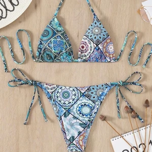 Bikini - Snygg bikini som aldrig är använd pga för liten. Storlek S❤️