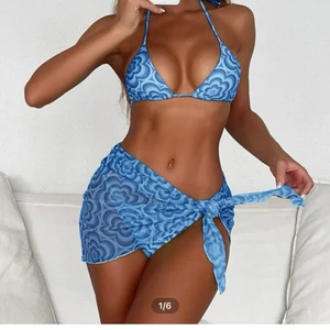 Bikini från Shein  - Helt nytt bikini-set från shein. Bara provad en gång och aldrig använd! Storlek M men skulle nog passa S också. Pris kan diskuteras. 